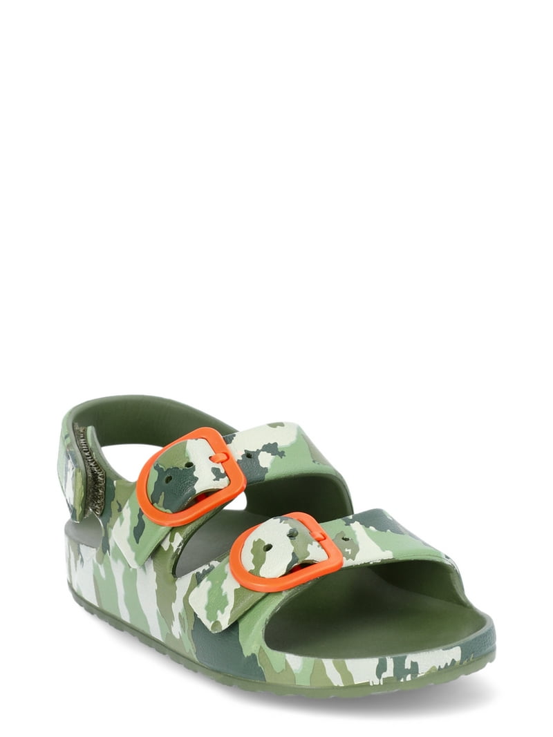 Wonder Nation Toddler EVA Two Buckle Sandals 2-Pack