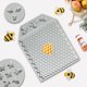 thumbnail image 4 of Molde de silicona de 3 cavidades con forma de abeja LANNMXG, 4 of 5