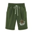 thumbnail image 4 of AXXD Women'S Shorts Summer Shorts Printing Elastic Waist 5-inch Pants Drawstring 5-inch Shorts Mother's Day, 4 of 4