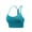 Sky Blue, variant on Xfvqtps Sports Bra for Women Medium Support Spaghetti Strap Elastic Seamless Padded High Impact Yoga Athletic Exercise Bras Orange