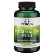 Swanson Marshmallow Root 500 mg 90 Capsules