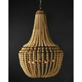 thumbnail image 2 of Currey And Company 9000-1231 Penelope 6 Light 27" Wide Beaded Empire Chandelier - Beige /, 2 of 6