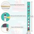 thumbnail image 4 of Cartoon Safari Jungle Height Chart for Kid Cute Animal Robot Sunflower Growth Chart Height Measurements Ruler for Wall Nursery Decor, 4 of 4