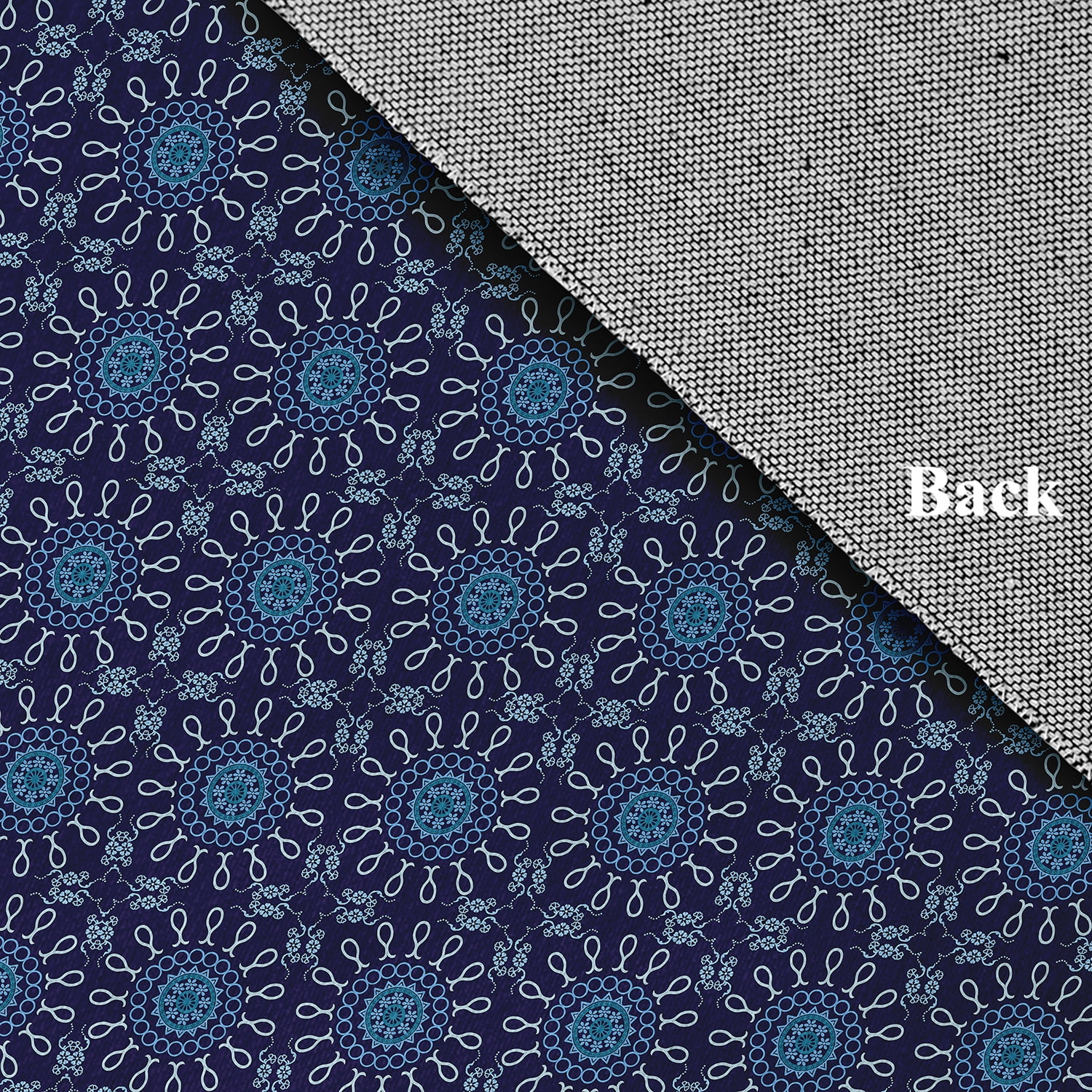 Simply Daisy 2' x 3' Spring Navy Sun Tile Rug