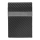 thumbnail image 2 of Caja De Almacenamiento, Funda De Cuero De PU Con Soporte De Bolsillo Negro De Fibra De Carbono Portátil Para Tamaño Mediano Para Negocios ANGGREK AJ3117, 2 of 8