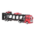 thumbnail image 3 of Qiilu Container Truck Toy, Pull Back Car, Durable Delicate Work High Simulation Truck Car Model, For Decoration Gift Model Lovers Children, 3 of 8