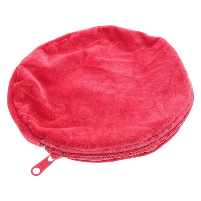 Miangastore Housse de Bouteille en Flanelle Réutilisable, Manchon de Bouteille d'Eau Chaude d'Hiver, Protecteur Thermique Doux, Manchon de Bouteille d'Eau Chaude Rond, Accessoires de Bouteille d'Eau en Flanelle