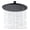Oil Rubbed Bronze, variant on 9 Inch Chrome Overhead Rain Shower Head, Adjustable Angle Spa Bathroom Showerhead