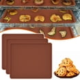 thumbnail image 1 of PENGXIANG 3PCS Silicone Dehydrator Mats Non-Stick Square Dehydrator Trays with Edge High/Low Temperature Resistant Dehydrator Sheets for Fruits Meat Vegetables, 1 of 9