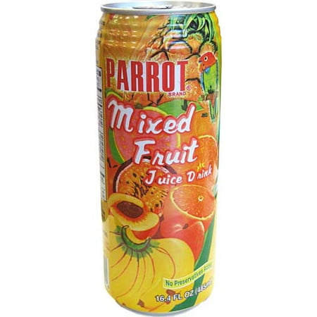 Parrot Mixed Fruit Juice Drink, 16.4 Fl Oz, 24 Ct (Best Juice Brands To Drink)