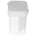 thumbnail image 2 of SHISUYAN Salt And Pepper Shakers 2 In 1 Salt And Pepper Shaker Plastic Clear Salt Dispenser Multifunctional Seasoning Shaker Container For Spice Salt Pepper Sugar, 2 of 9
