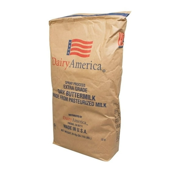 Dairy America Commodity Sweet Cream Buttermilk Milk Powder, 25 Kilograms
