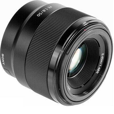 Lente Sony Sel FE 50mm F/1.8 SEL50F18F Sony Lente Sony Sel FE 50mm F/1.8