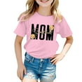 thumbnail image 1 of MEZZALL T-Shirts Imprimés Nœud Papillon pour Enfants Col Rond Manches Courtes T-Shirt pour Garçons Filles Hauts 8-9 Ans Tenue de Bébé Décontractée, 1 of 4