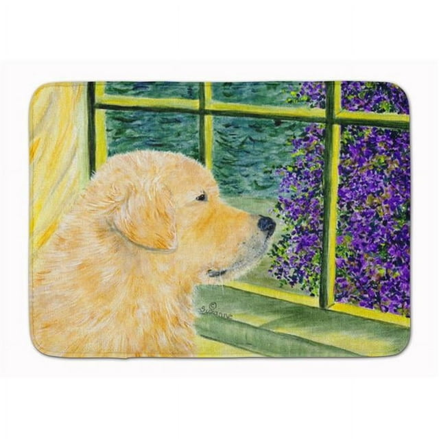 Carolines Treasures SS8680RUG Golden Retriever Tapis en Mousse à Mémoire de Forme Lavable en Machine