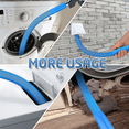 thumbnail image 5 of Dryer Vent Cleaner Universal Vacuum Hose Attachment for Lint Removal Vacuums Deep Cleaning Brush for Clogged Ducts, 5 of 6