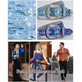 thumbnail image 4 of DOVACKA Rhinestone Belt Western Cowboy Cowgirl bb Belts Bling Glitter y2k Studded Waist Belt for Jeans Plus Size, 4 of 6