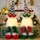 thumbnail image 4 of Decoraciones de gnomos navideños con luces YUANXCMXG Mesa de gnomo sueco hecha A mano, 4 of 5