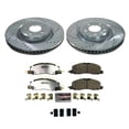 thumbnail image 3 of PowerStop Front Z36 Truck & Tow Carbon-Fiber Ceramic Brake Pad and Drilled and Slotted Rotor Kit Fits: FORD LINCOLN Select Models K8672-36, 3 of 9