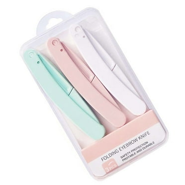 CKLC  3PCS Women's Eyebrow Razor Hair Remover Blade Facial Dermaplane Razors Easy to Use for Daily Beauty