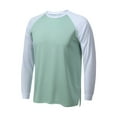 thumbnail image 2 of JTieacloth Thin Tee Shirts Men Men's Fashion Color Blocked Long Sleeved Sports T Shirt Men's Breathable Sports Top, 2 of 4