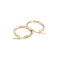 thumbnail image 2 of Arracadas Chicas Con Broche 1.6 cm Oro Sólido 14k, 2 of 3