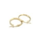 thumbnail image 2 of Arracadas Chicas Con Broche 1.6 cm Oro Sólido 14k, 2 of 3