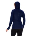 thumbnail image 6 of Merino.tech Merino Wool Hoodie Women - Slim Fit 100% Merino Wool Base Layer Women Half Zip Thermal Long Sleeve Shirt & Socks, 6 of 7