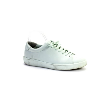 

Pre-owned|Everlane Women s Platform Lace Up Leather Upper Low Top Sneakers Blue Size 11.5