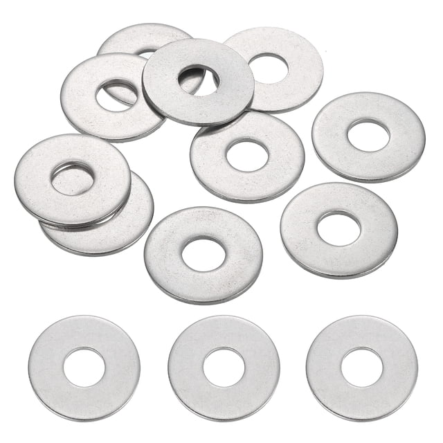 20 Pcs M8.5 304 Acier Inoxydable Rondelles Plates 8.5mm ID 24mm OD 1.5mm Épais, Argent