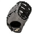thumbnail image 4 of SSK Z5 Craftsman 12.5" Baseball First Base Mitt Z5-1250GRYBLK9, 4 of 4