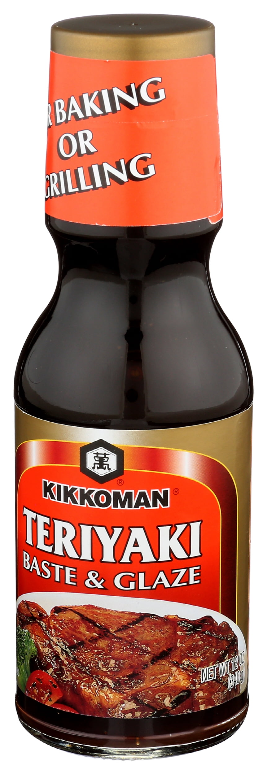 Pack of 6, Kikkoman Teriyaki Baste & Glaze, 12 oz