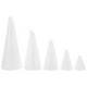 thumbnail image 1 of 5 uds cono de espuma, cono de espuma para manualidades, cono de espuma para vacaciones, decoraciones, cono de espuma, 1 of 5