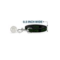 thumbnail image 4 of Buckle-Down Pet Leash, Dog Leash, Hype Outline Black Neon Green, 4 Feet Long 1.0 Inch Wide, 4 of 6