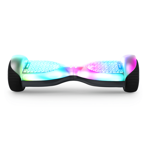 Jetson Plasma Allterrain Hoverboard with Light up Deck & Wheels, Black