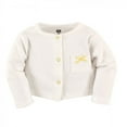 thumbnail image 3 of Hudson Baby Infant and Toddler Girl Cotton Dress and Cardigan 2pc Set, Lemon, 4 Toddler, 3 of 5