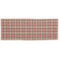 thumbnail image 4 of VHC Brands Jonathan Plaid Ruffled Runner, Red, 13x36, 4 of 4