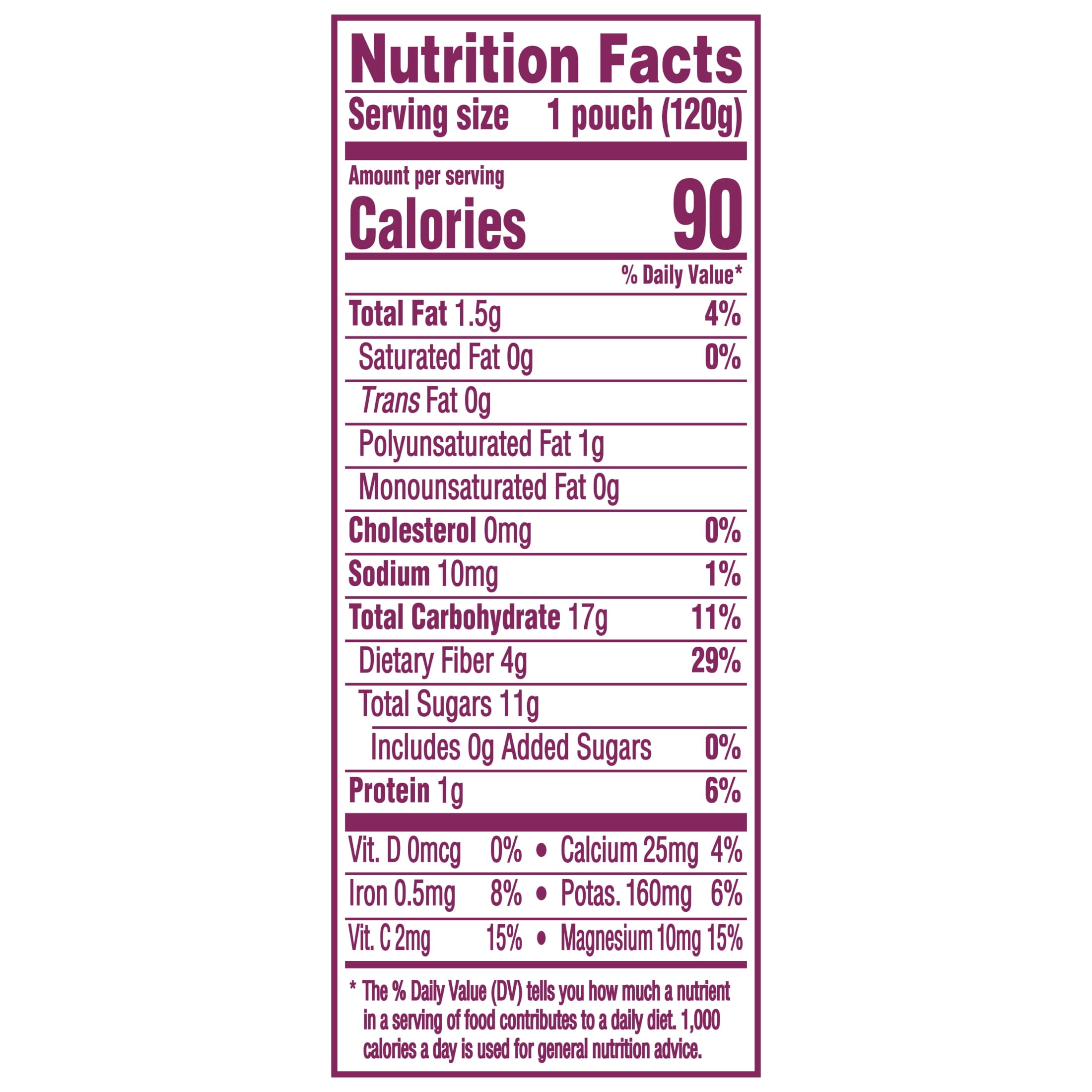 Happy Tot Organics SuperFoods Stage 4, Pears Beets Blueberries & Chia, Organic Tot Food, 4.22 oz.. Pouch, 4.22 oz. (8 pack)