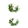 thumbnail image 1 of 2 Aros Florales de Primavera con Corona de para Colgar en Puerta, Decoración de Boda Baoblaze Corona de puerta delantera, 1 of 8