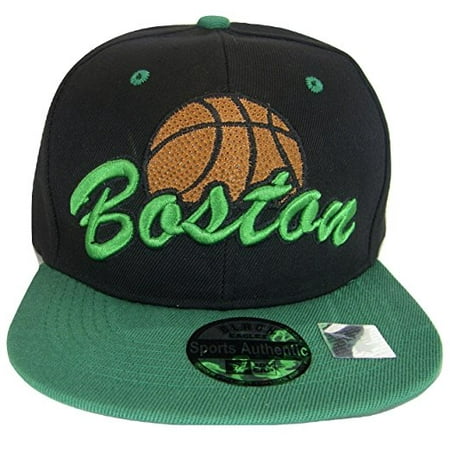 Boston Basketball 2-Tone Adjustable Baseball Cap (Snapback
