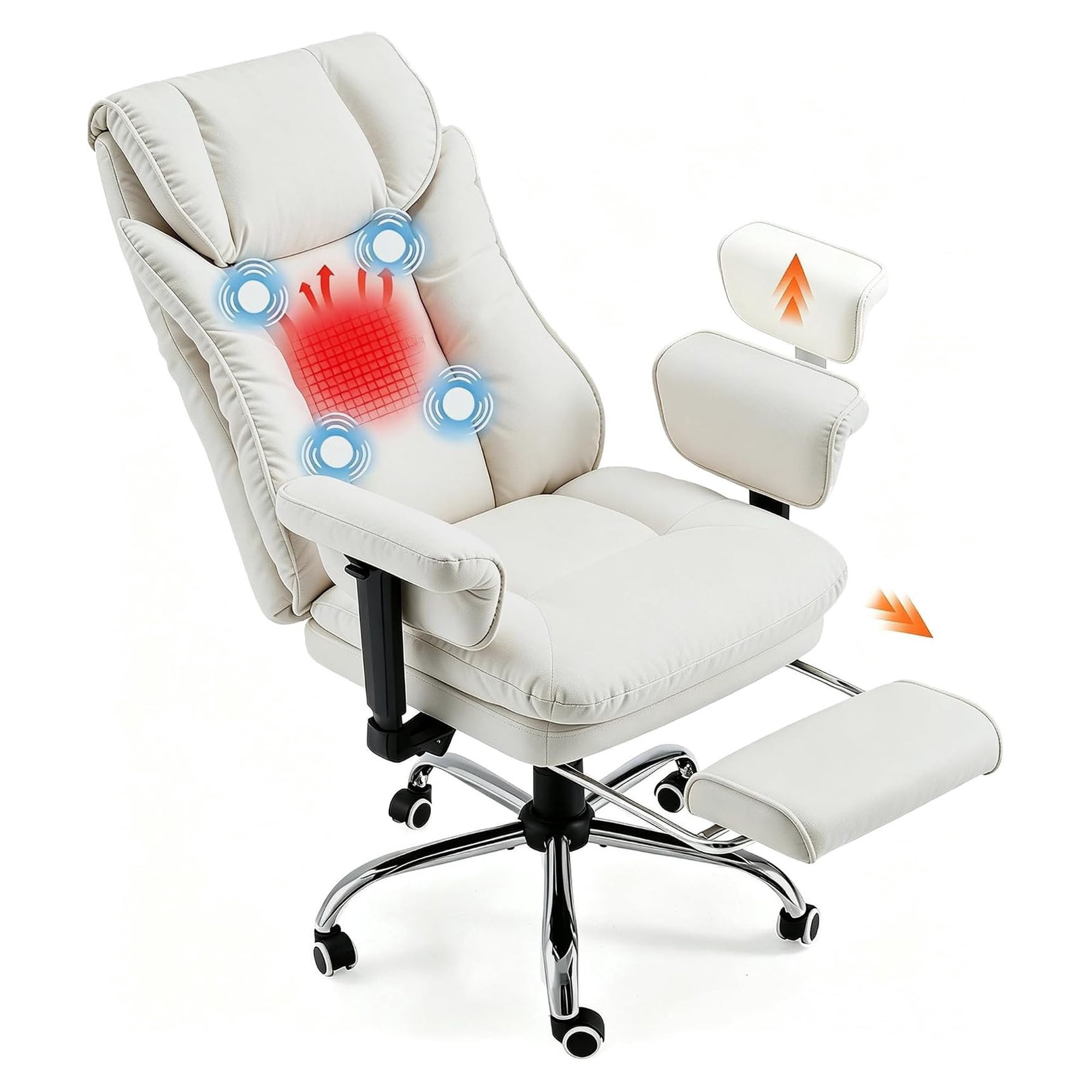 ergonomic heated massage office chair product