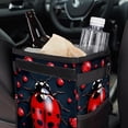 thumbnail image 6 of Seven Starred Ladybird Foldable Mini Trash Can with Lid - Leak-Proof Car Garbage Can for Hanging Storage Bag, 6 of 6