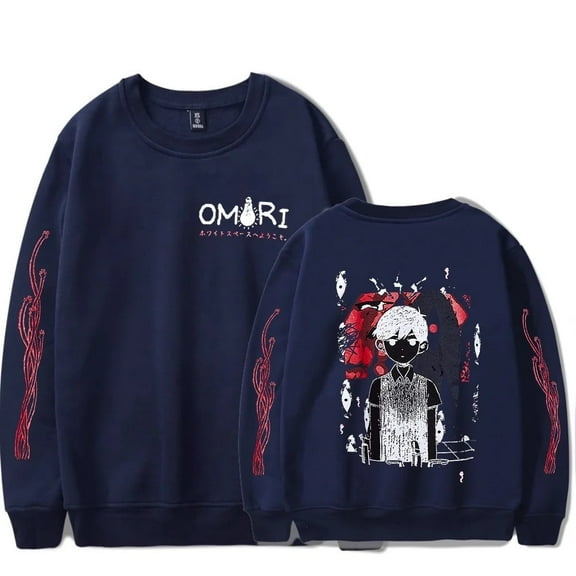 Omori Merch Sunny Casual Sweatshirt, Unisex, Stylish Crew Neck Long Sleeve Pullover