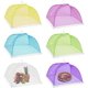 thumbnail image 1 of Cubierta plegable para alimentos, 6 piezas de fundas para alimentos a prueba de moscas, carpa con sombrilla a prueba de insectos para Proteger carnes, platos y frutas en la barbacoa de picnic, 1 of 5