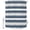 Haze Blue Grey, variant on Aqua Grey White Stripe Shower Curtains for Bathroom, Rustic Modern Turquoise Striped Waterproof Fabric Shower Curtain, Decorative Bathroom Curtain for Bathtub, 66"x72" , No Hooks Included