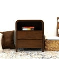 thumbnail image 2 of Arton Mid Century Solid Wood Walnut Nightstand Bed Side Tables with 2 Drawers, 2 of 7
