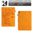 thumbnail image 2 of Allytechgroup iPad A16 Case, iPad 10 Case 2022, PU Leather Butterfly Embossed Flip Folio Cover Auto Sleep Wake Magnetic Closure Shockproof Stand Case for Apple iPad 11th Gen 11"/ iPad 10th Gen 10.9", 2 of 8