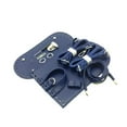thumbnail image 1 of Leather Knitting Crochet Bag Nail Bottom Set for Backpack Bag Making Blue, 1 of 8