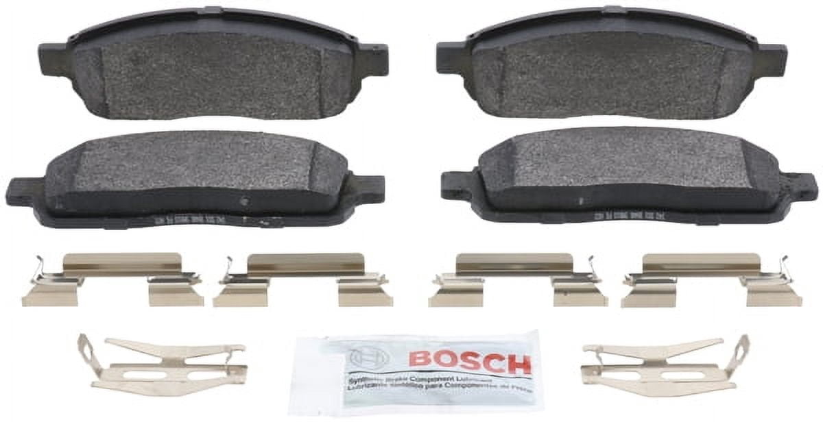 Bosch BE1392H Bosch Blue Semi-Metallic Brake Pads with Hardware