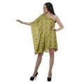 thumbnail image 2 of Moomaya Printed Shoulder Summer Dress Womens Cocktail Dresses Beach Dress, 2 of 6